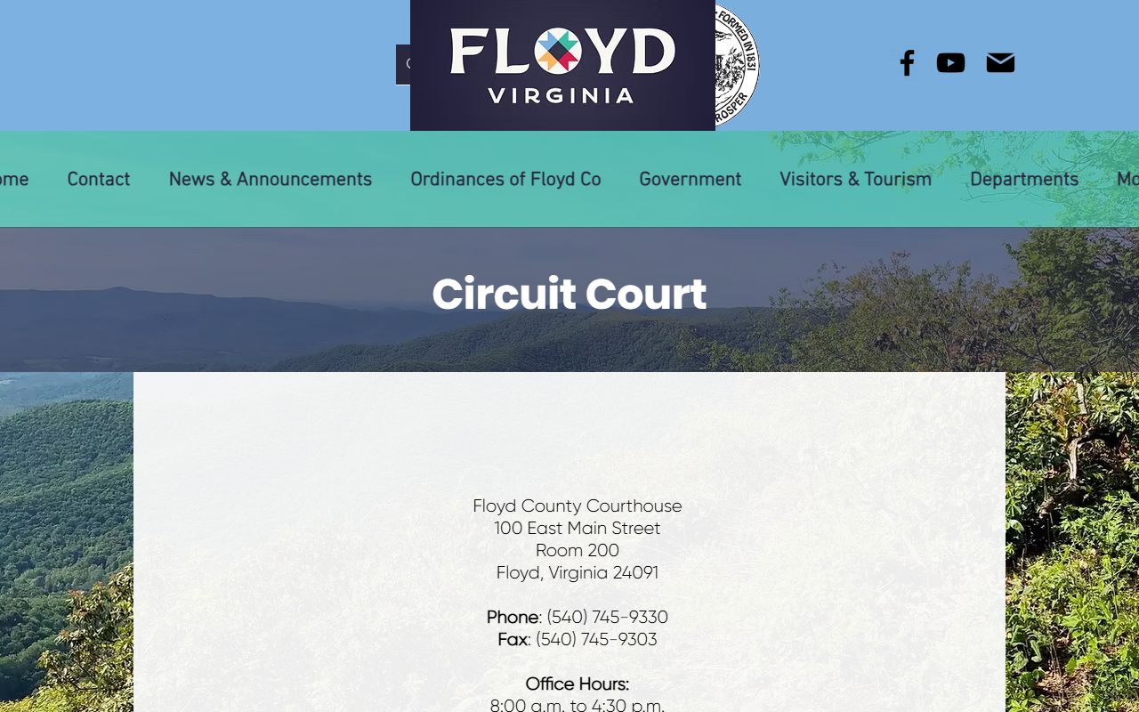 Floyd County Virginia Circuit Court court records